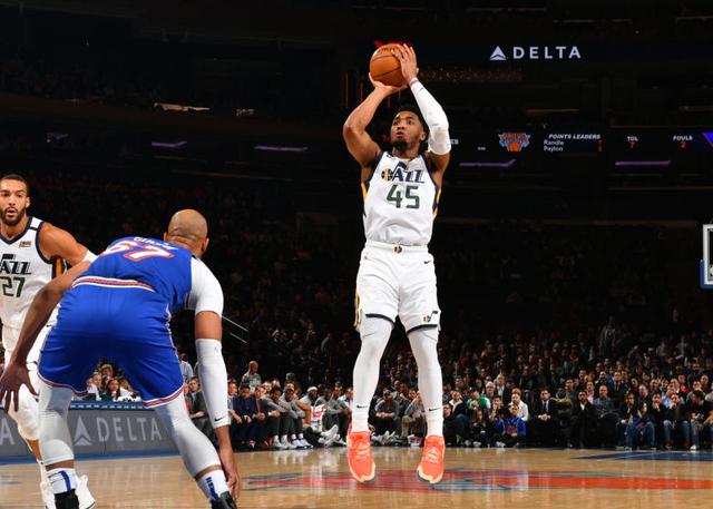  戈贝尔18篮板爵士力克魔术  