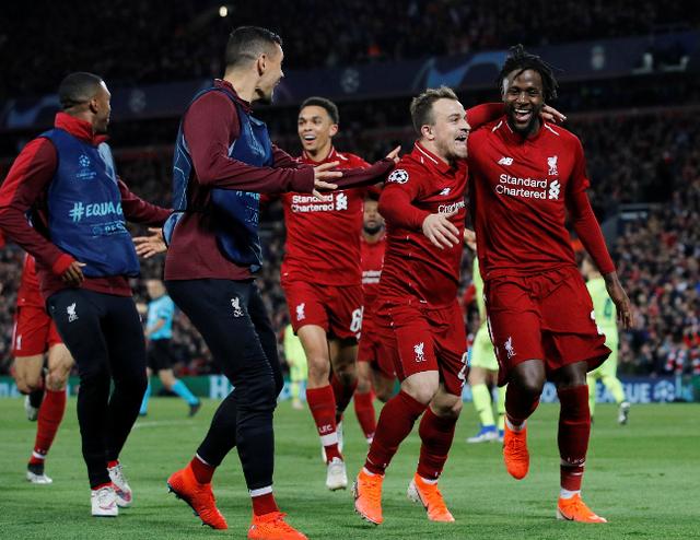  利物浦补时绝杀埃弗顿保住争冠希望